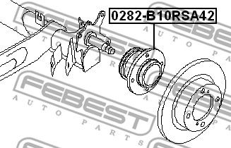 Ступица колеса TATSUMI TDE5003