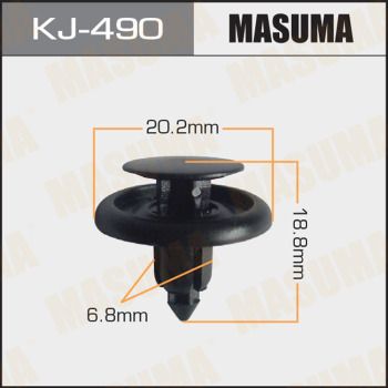 Клипса Masuma KJ490