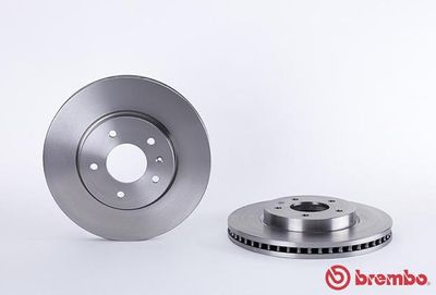 Диск тормозной передний вентилируемый BREMBO 09A63010