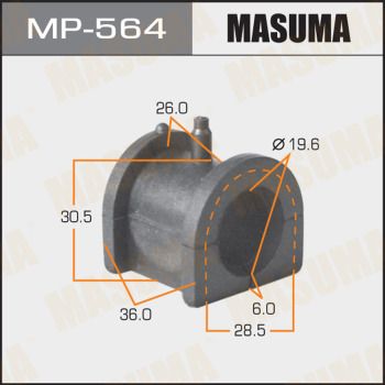 Втулка стабилизатора Masuma MP564