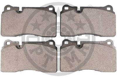 Колодки тормозные дисковые комплект OPTIMAL BP12477