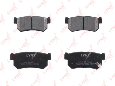 Колодки тормозные задние LYNXauto BD7000
