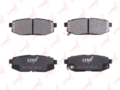 Колодки тормозные задние LYNXauto BD7114