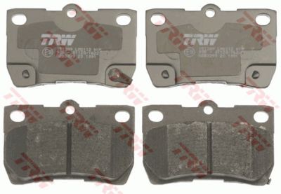 Колодки тормозные дисковые TRW GDB3399