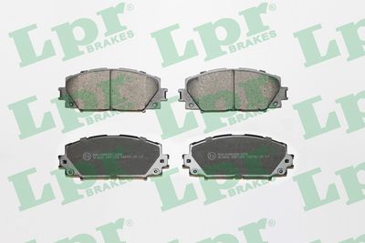 Колодки тормозные передние LPR 05P1333