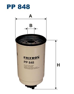 Фильтр топливный FILTRON PP848