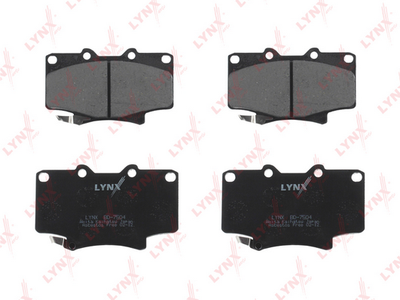 Колодки тормозные дисковые LYNXauto BD7504