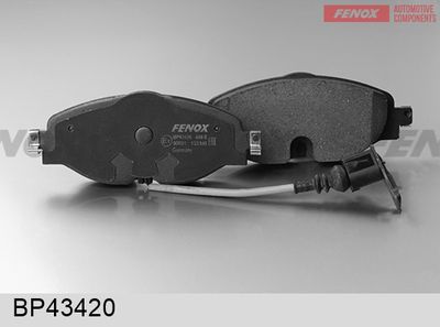 Колодки тормозные дисковые FENOX BP43420