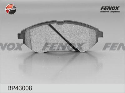 Колодки тормозные передние FENOX BP43008