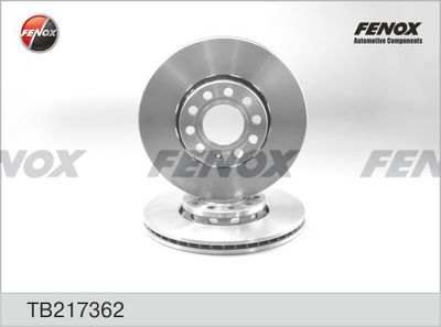 Диск тормозной передний вентилируемый FENOX TB217362