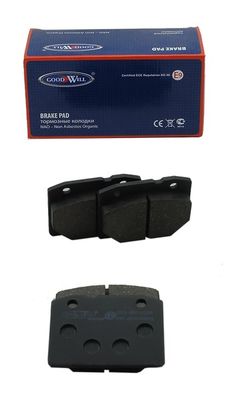 Колодки тормозные дисковые передние ALLIED NIPPON ADB0281HD
