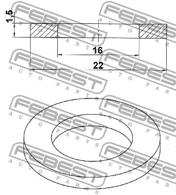 Прокладка NISSAN 49726Y0100