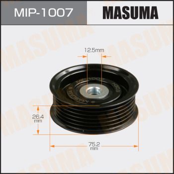 Ролик обводной ремня привода навесного оборудования Masuma MIP1007