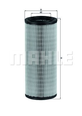 Фильтр воздушный MAHLE LX801