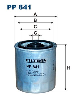 Фильтр топливный FILTRON PP841