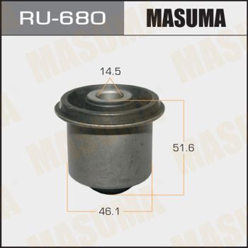 Сайлентблок рычага переднего верхний Masuma RU680