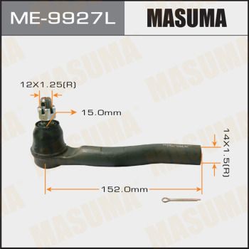 Наконечник рулевой левый Masuma ME9927L