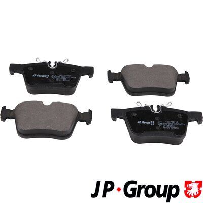 Колодки тормозные задние JP Group 1363702710