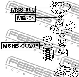 Подшипник опорный MITSUBISHI 4060A711