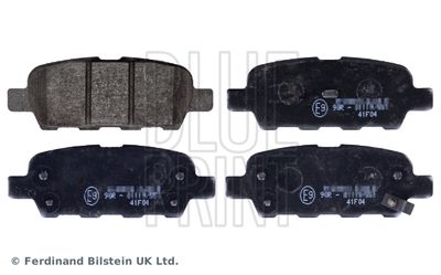 Комплект колодок для дискового тормоза Blue Print ADN142137