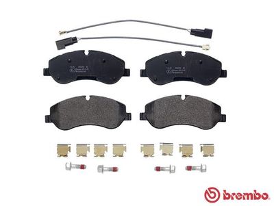 Колодки тормозные дисковые передние BREMBO P24152