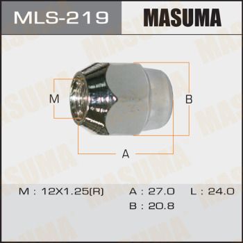 Гайка колесная Masuma MLS219