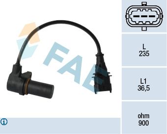 Датчик положения коленвала FAE 79068