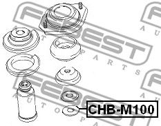 Подшипник передней опоры амортизатора FEBEST CHBM100
