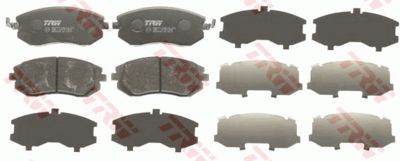 Колодки тормозные дисковые TRW GDB3328