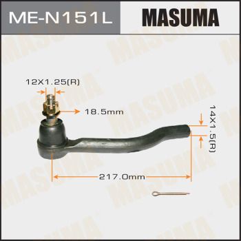 Наконечник рулевой тяги Masuma MEN151L