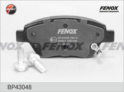 Колодки тормозные передние FENOX BP43048