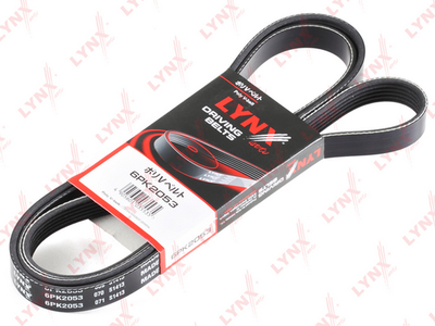 Ремень поликлиновой LYNXauto 6PK2053
