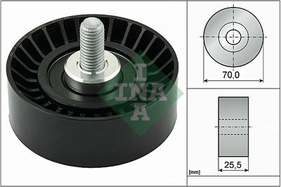 Ролик натяжителя INA 532054510