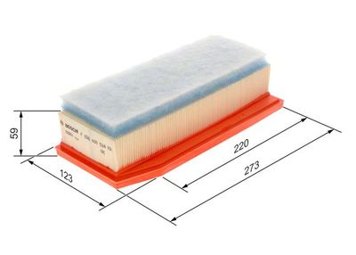 Фильтр воздушный BOSCH F026400534