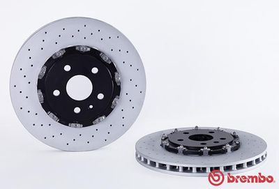Диск тормозной BREMBO 09A80433
