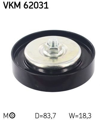 Ролик ремня приводного SKF VKM62031
