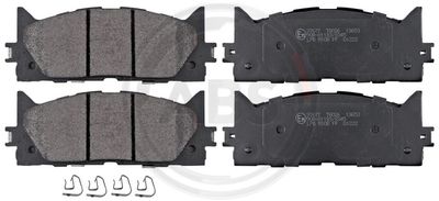 Колодки тормозные дисковые передние TOYOTA 04465YZZEG