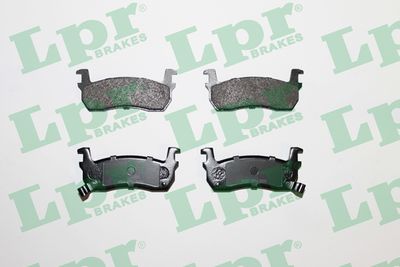 Колодки тормозные передние LPR 05P516