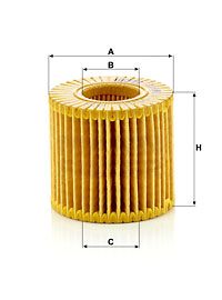 Фильтр масляный MANN-FILTER HU6006Z