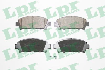 Колодки тормозные дисковые LPR 05P573