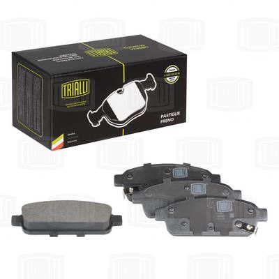 Колодки тормозные дисковые задние TRIALLI PF0572
