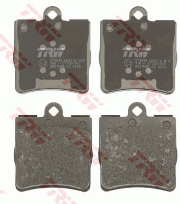 Колодки тормозные задние TRW GDB1545