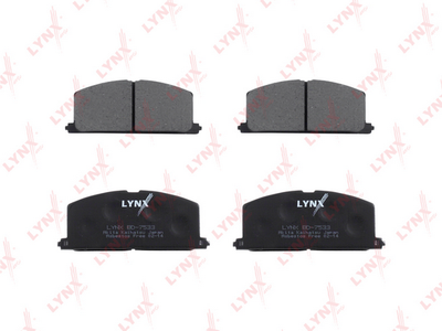 Колодки тормозные передние LYNXauto BD7533