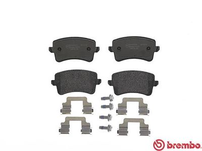 Колодки тормозные задние BREMBO P85100