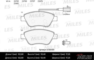 Колодки тормозные дисковые передние BLITZ BB0262