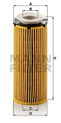 Фильтр масляный MANN-FILTER HU7203X