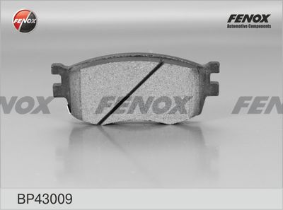 Колодки тормозные дисковые FENOX BP43009