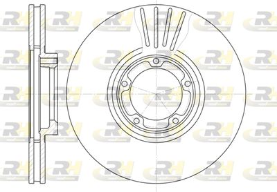 Диск тормозной ROADHOUSE 651810