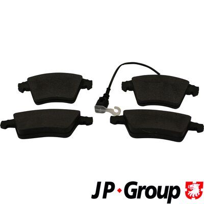 Колодки тормозные дисковые передние JP Group 1163609010