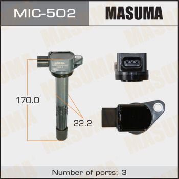 Катушка зажигания Masuma MIC502